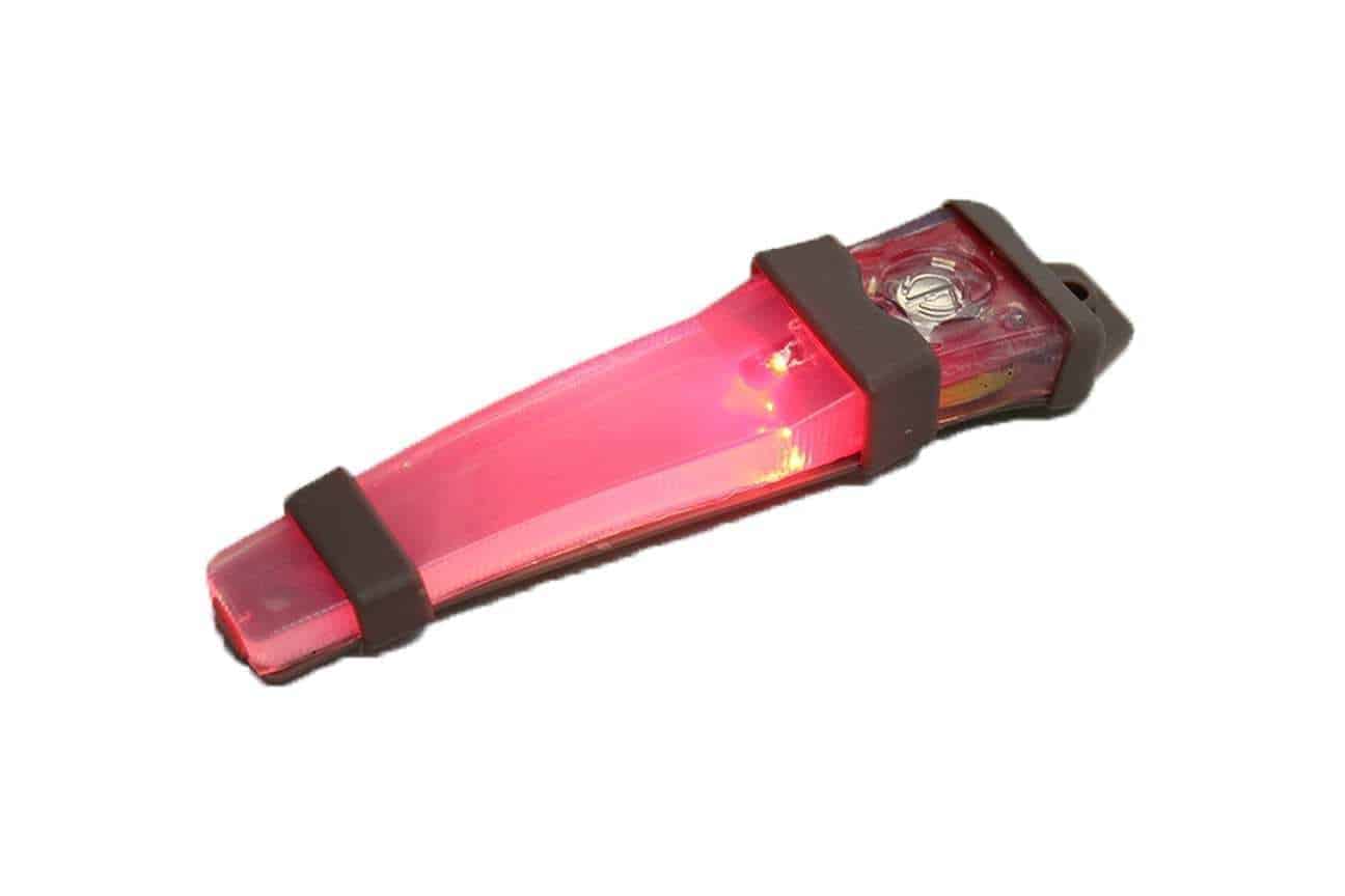 FMA Velcro V light Dark earth - RED light