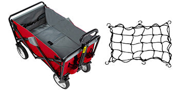 VEVOR Folding Wagon Cart Portable Outdoor Camping Beach Large Capacity Multifunction Adjustable Handle for Picnic Bbq Trolley