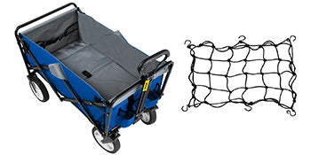 VEVOR Folding Wagon Cart Portable Outdoor Camping Beach Large Capacity Multifunction Adjustable Handle for Picnic Bbq Trolley