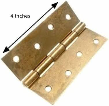 Heavy Duty Butt Hinges Brass Plated Door Cabinet Hinges