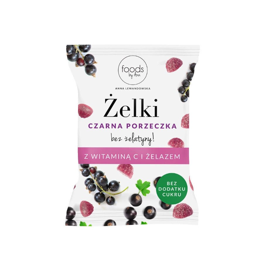 Blackcurrant gummies with vitamin C and iron 35g