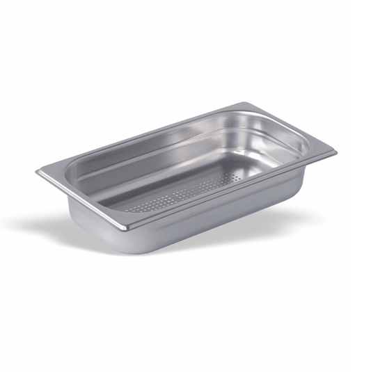 20mm Deep 1/3 Stainless Steel Perforated Gastronorm