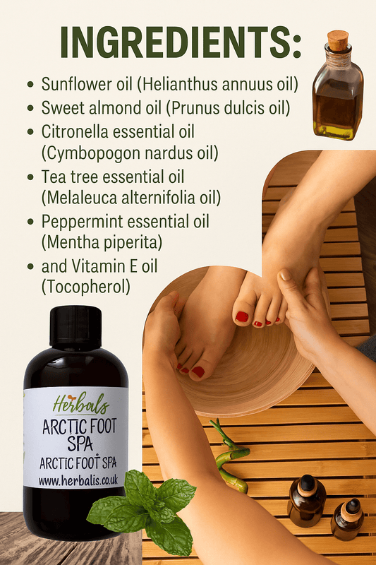 Foot Spa Oils Treatment Tea Tree Oil Nail Fungus Antifungal Foot Soak Dry Feet