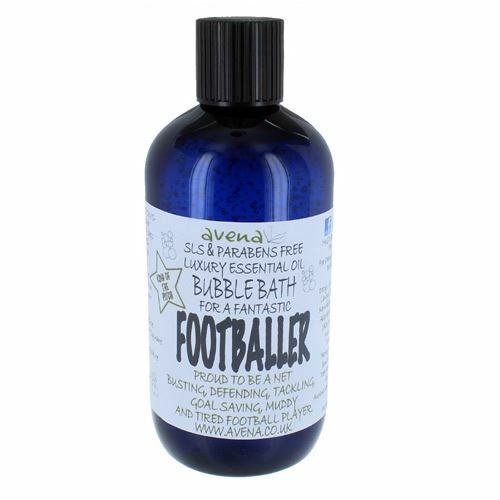 Footballer Bubble Bath - Natural Product - Organic Base - Luxurious Gift -