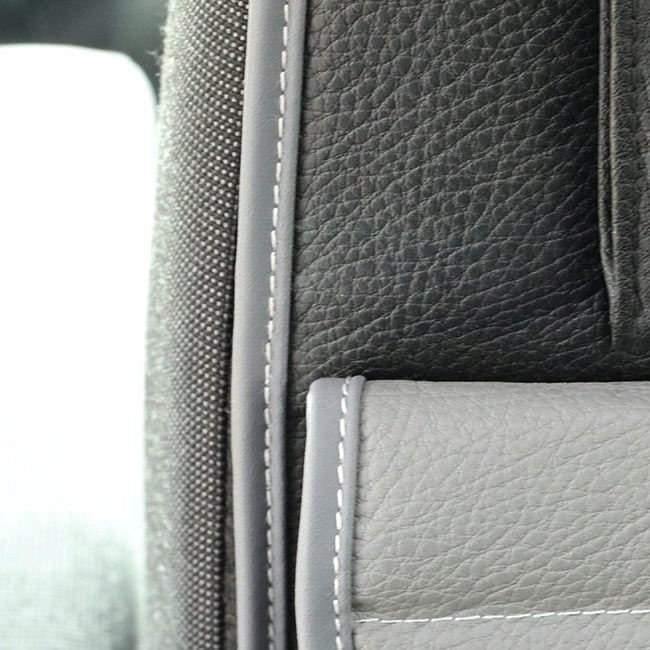 For Ford Transit Custom Double Back Seat Organiser – Premium Leatherette Storage | Van-X