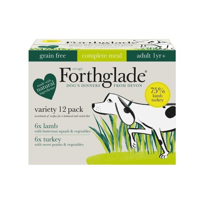 Forthglade Adult Complete Grain Free Duo Lamb and Turkey 395g - Case of 12
