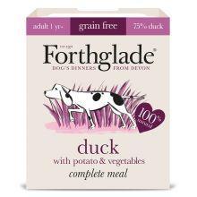 Forthglade Complete Grain free Adult Duck and Vegetables, 395g - Case of 18