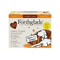 Forthglade Complete Senior Grain Free Variety Case 12 pack, 395g