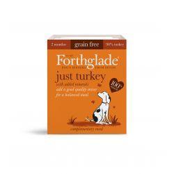 Forthglade Just Turkey Grain Free, 395g - Case of 18
