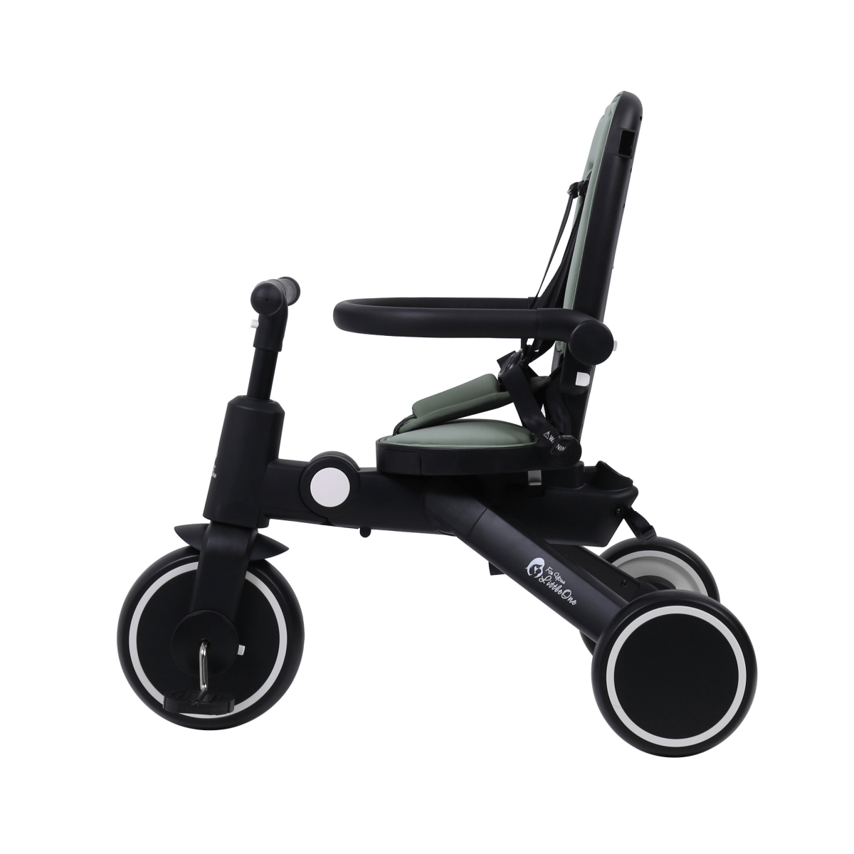 Foryourlittleone Xplor Ultimate 6 in 1 Foldable Trike - Green (10m-4y)