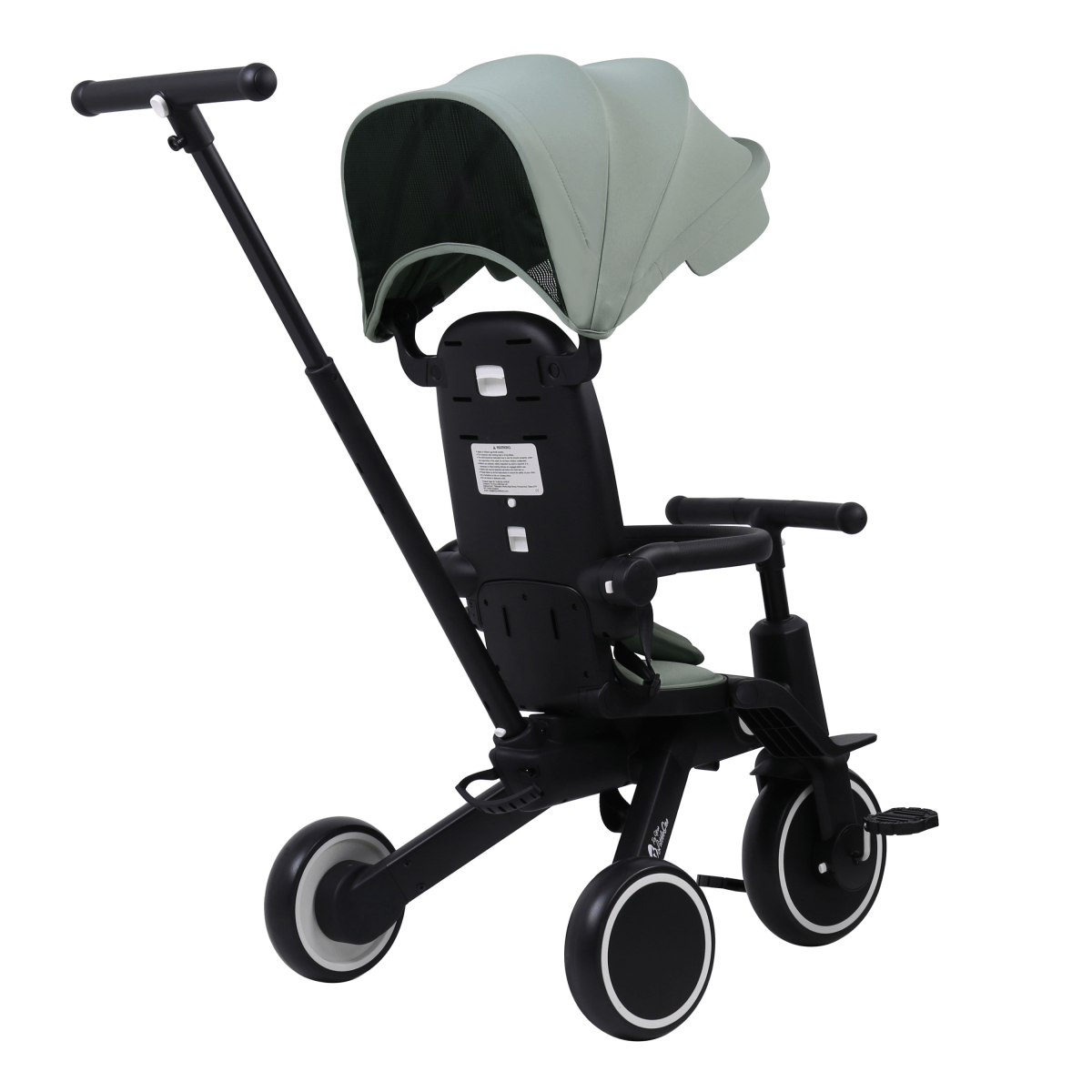 Foryourlittleone Xplor Ultimate 6 in 1 Foldable Trike - Green (10m-4y)