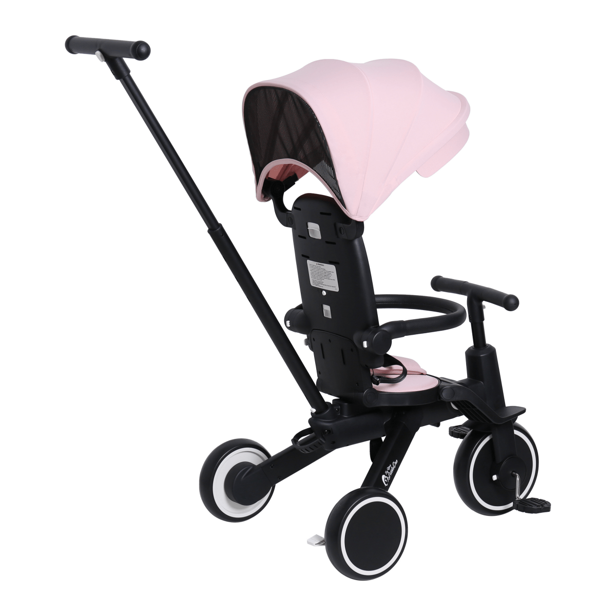 Foryourlittleone Xplor Plus 6 in 1 Foldable Trike - Pastel Pink (10m-4y)