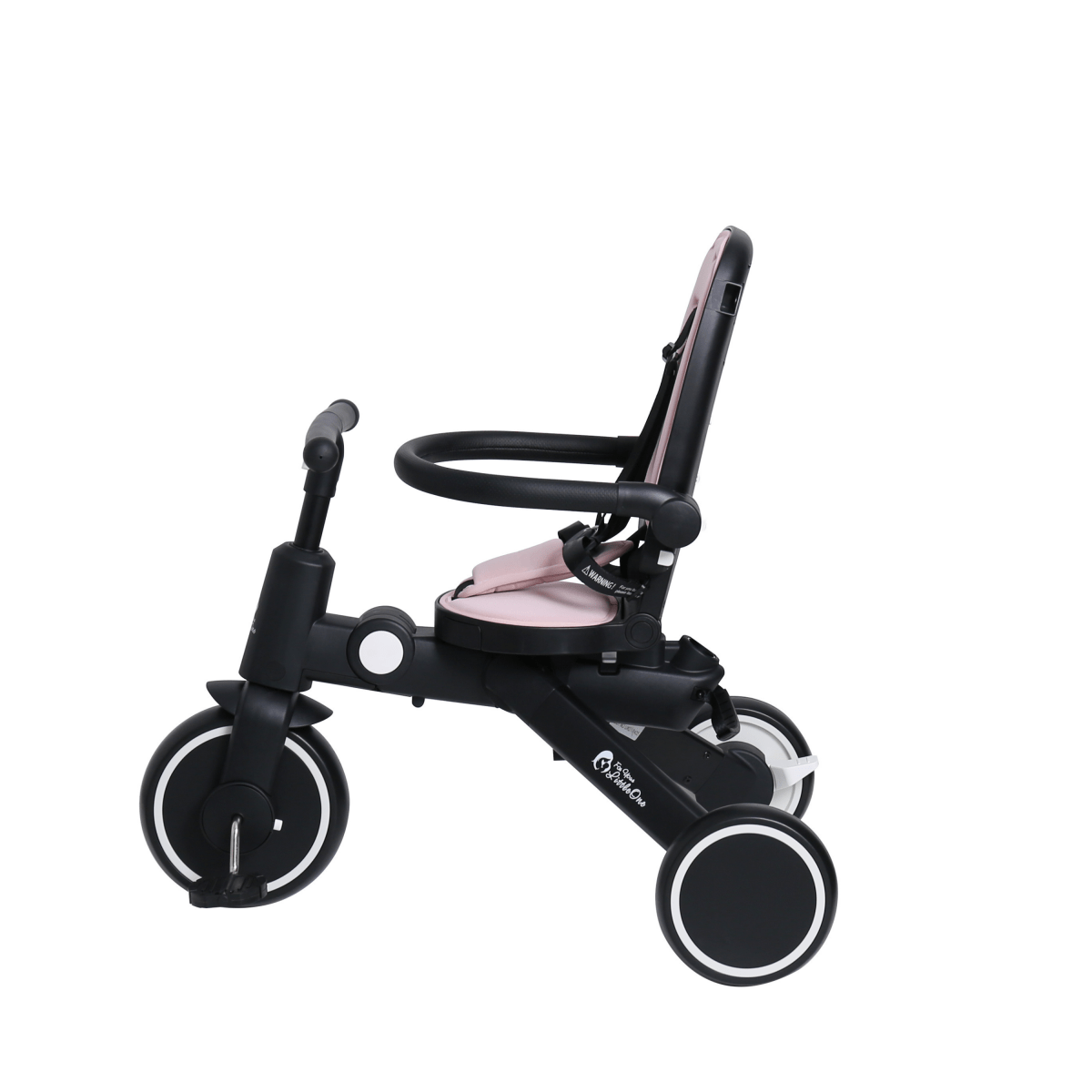 Foryourlittleone Xplor Plus 6 in 1 Foldable Trike - Pastel Pink (10m-4y)