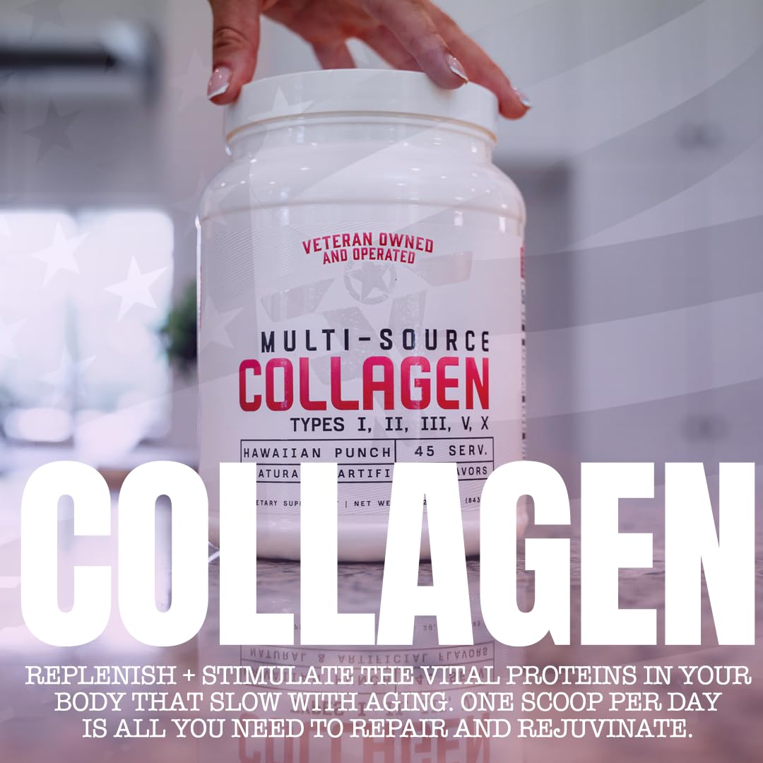 FRONTLINE FORMULATIONS Multi-Source Collagen - Hair, Skin & Nails (Unflavored)