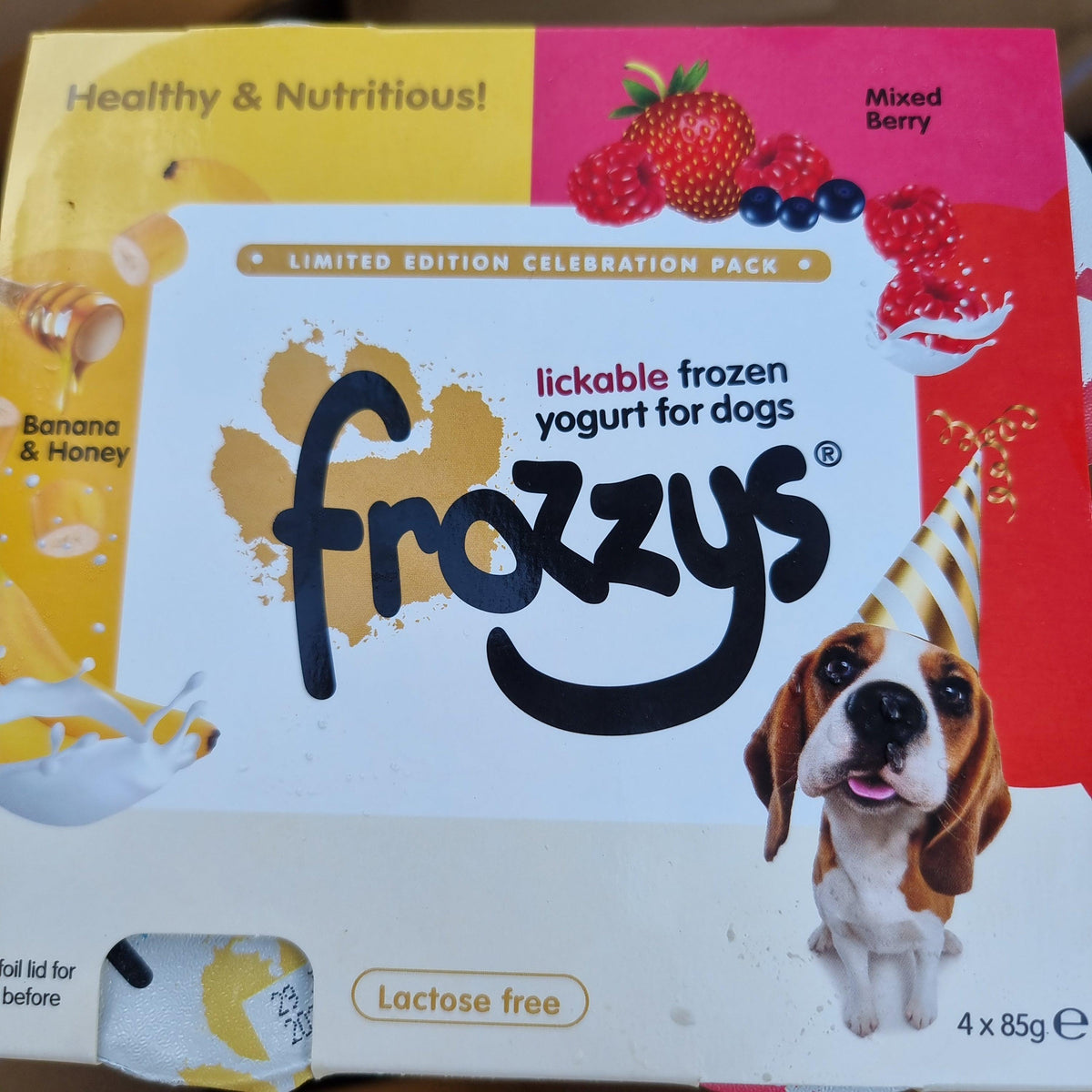 Frozzys Dog Ice Cream 4 x 85g - Case of 6