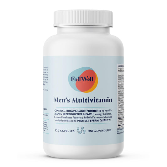 FullWell Fertility Multivitamin for Men & Women | Daily Conception Support & Sperm Health | Dietitian-Formulated