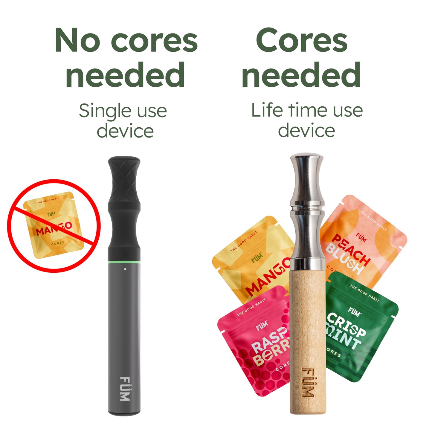 FÜM Zero Flavored Air Device – Orange Vanilla | Pocket-Sized Inhaler