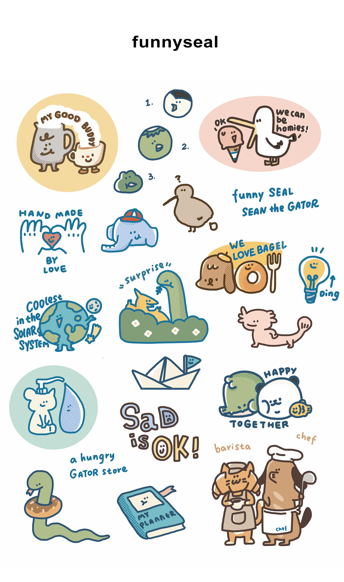 A Gator Life | Animal Sticker