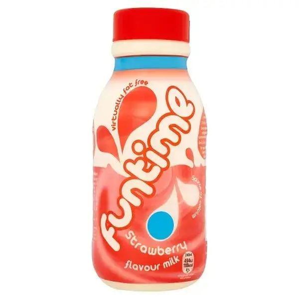 Funtime Strawberry Flavour Milk 480ml (Case of 12)