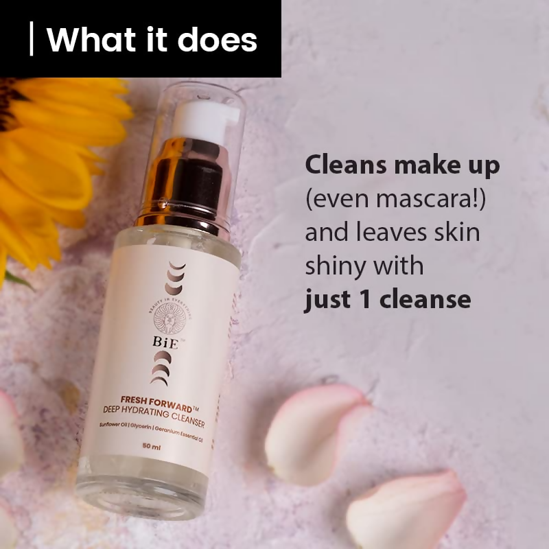 BiE Fresh Forward Deep Hydrating Cleanser With Glycerin & Sunflower Oil
