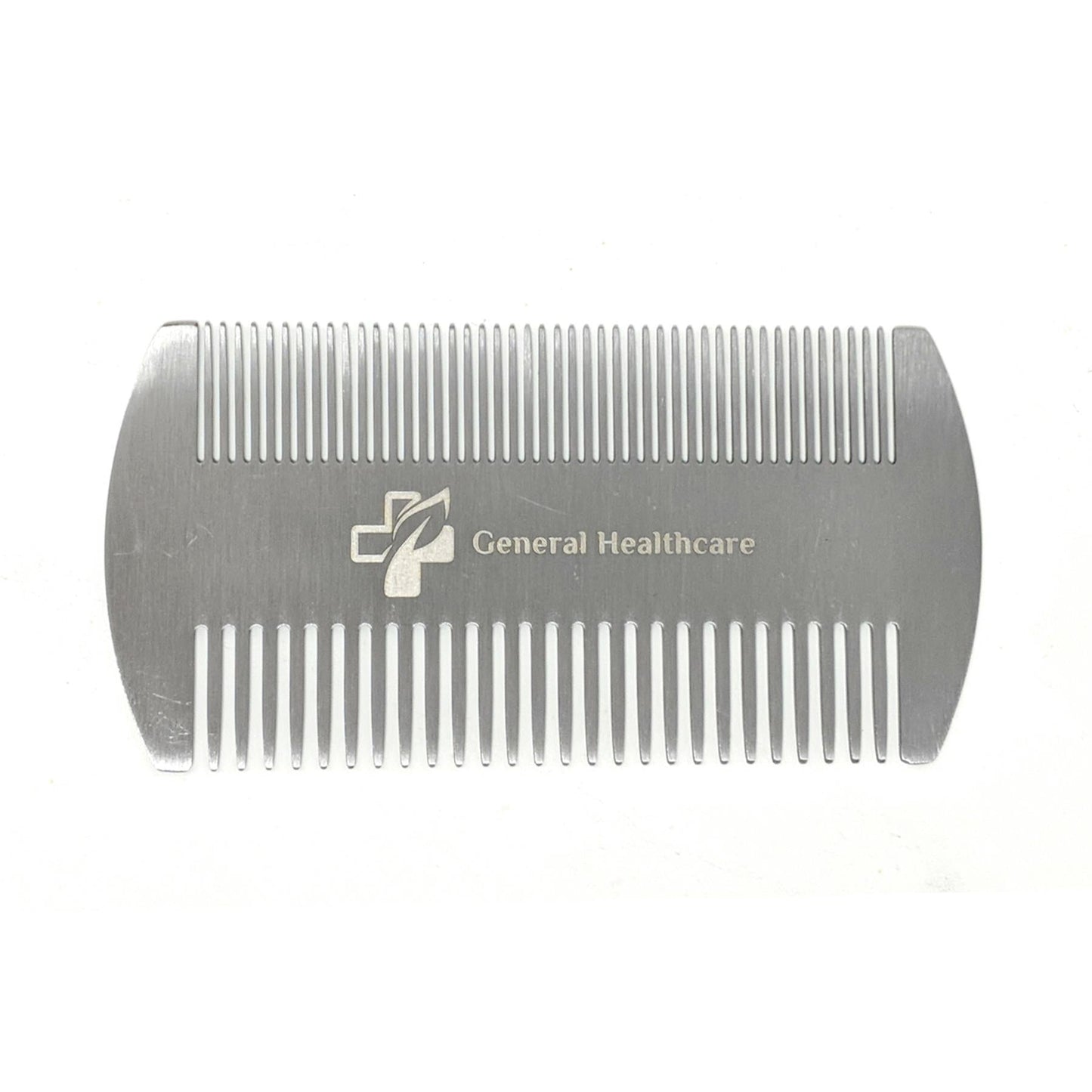 General Healthcare Metal Stainless Steel Hair Comb - Dual Action Lice Hair Beard
