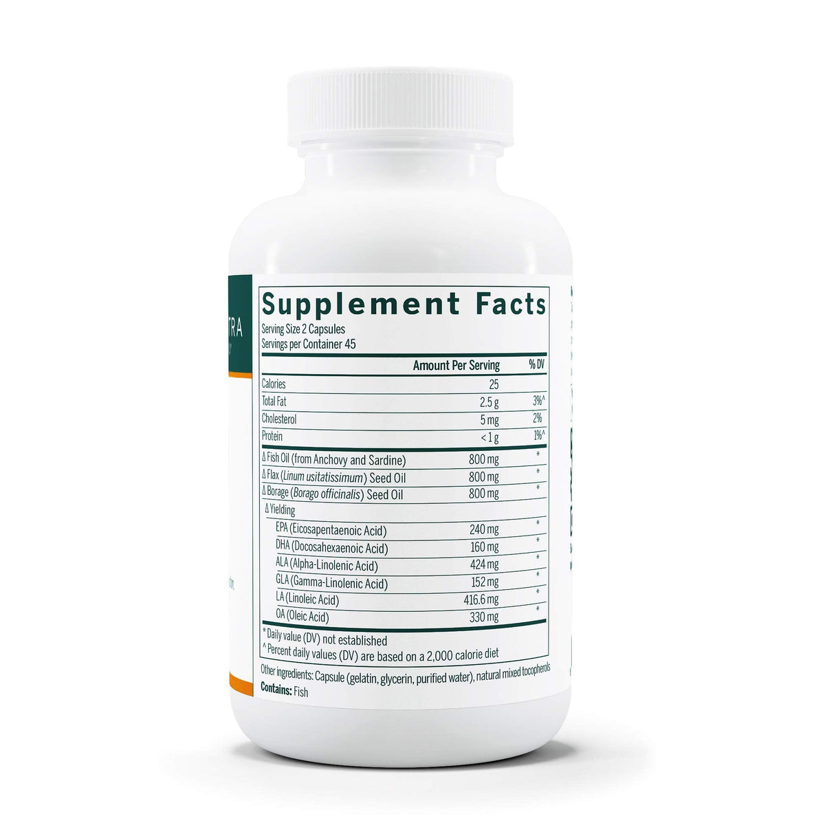 Genestra Brands Multi EFA Capsules | Unique Blend of Fish, Flax, and Borage Seed Oils | 90 Softgel Capsules