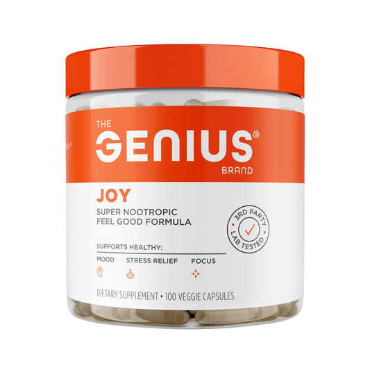 Genius Joy Nootropic Mood Enhancer by The Genius Brand — Mood & Focus Support