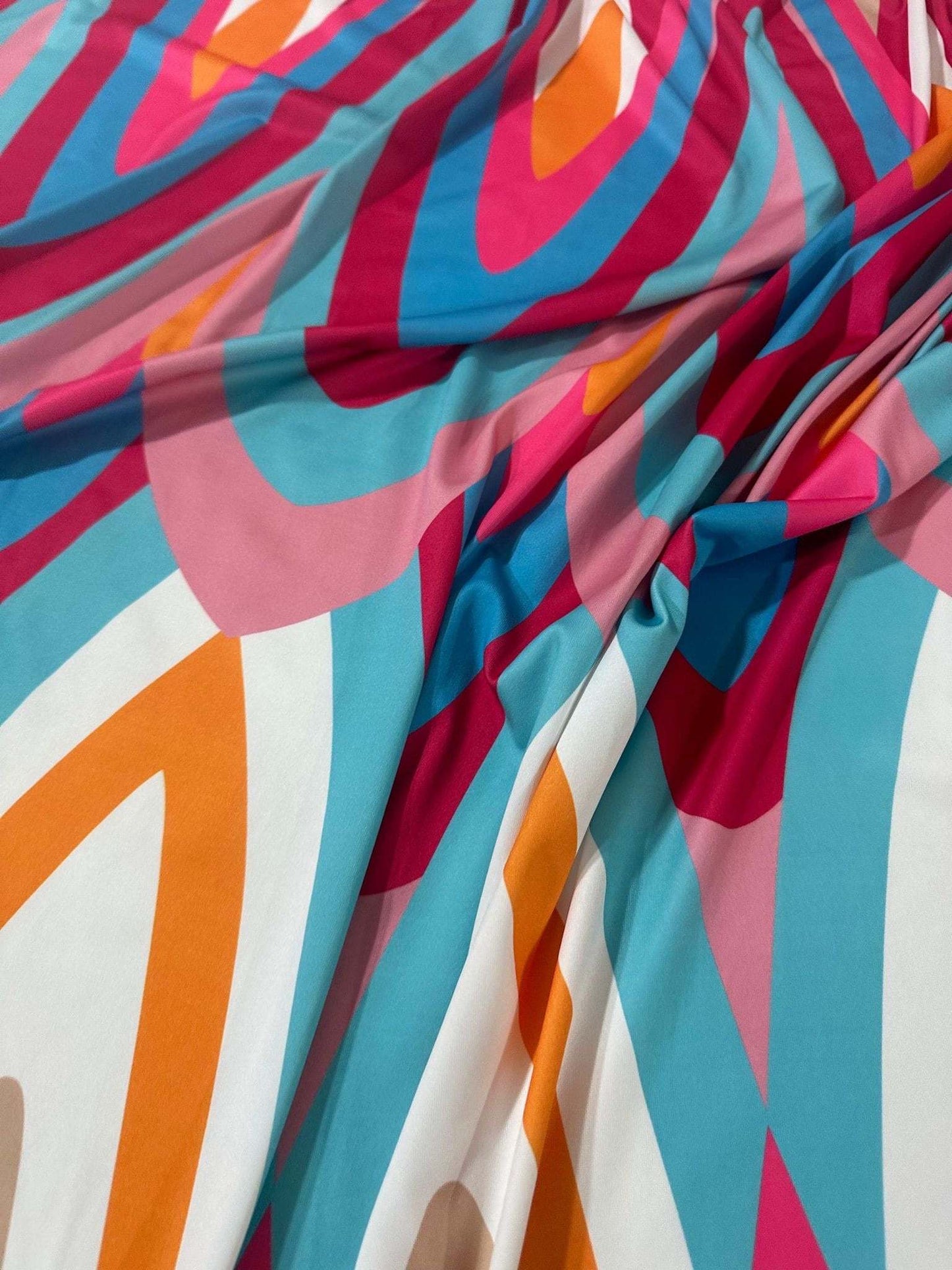 Geometric Print Fabric by the Metre