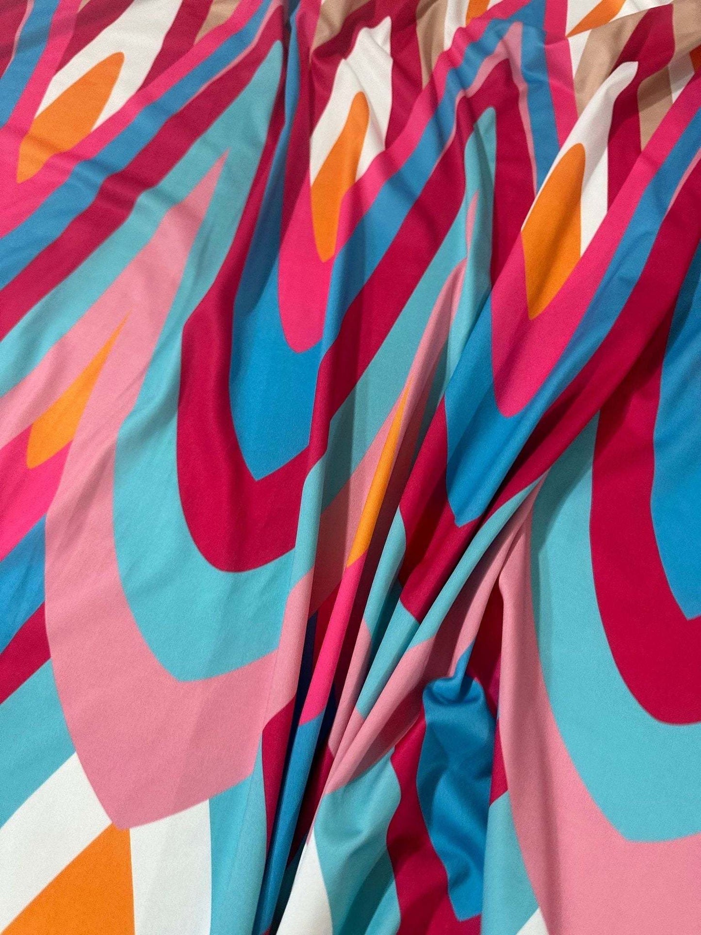Geometric Print Fabric by the Metre