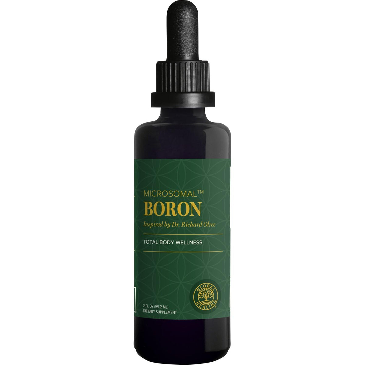 Global Healing Center Boron Supplement 5 mg | Bone Health, Metabolism & Magnesium Absorption (2 oz)