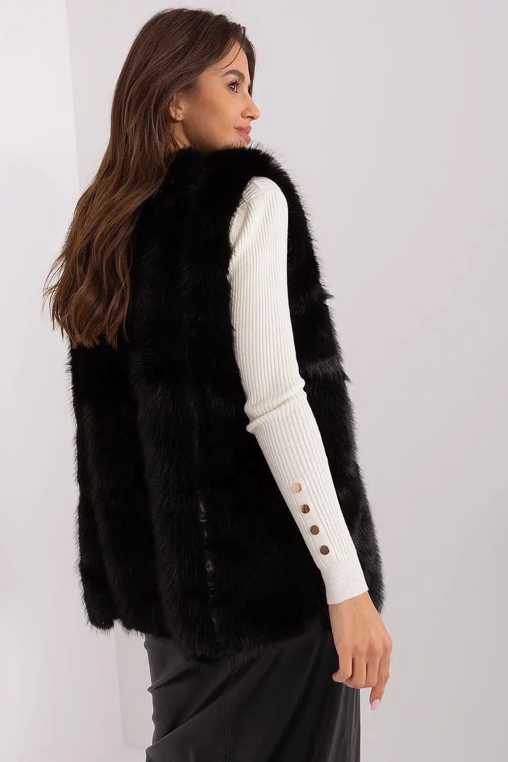 Gilet model AT fur vest