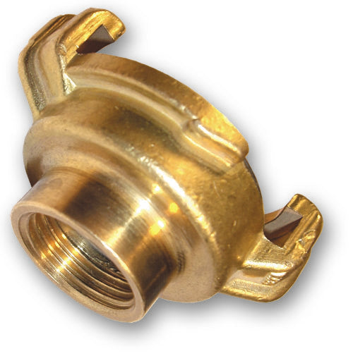 Claw Brass - 1in BSPF Drip Irrigation Fitting DIY Workshop Accessory