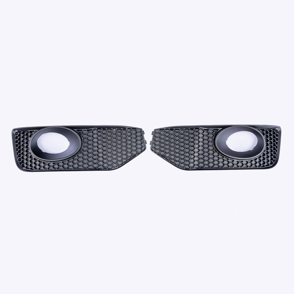 For VW T5.1 Transporter Sportline Honeycomb Front Bumper Grille Bundle Gloss Black – Painted & Ready to Fit | Van-X
