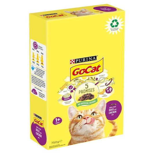 Go-Cat Complete Chicken and Duck 750g - Case of 5