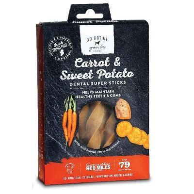 Go Native Super Dental Carrot and Sweet Potato 150g - Case of 10