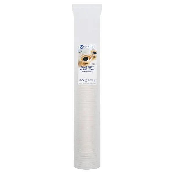 Go-Rpet by Go-Pak 50 Per Sleeve Bomb Shot Glass 25ml