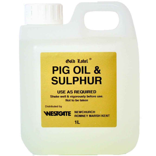 Gold Label Pig Oil & Sulphur 5L