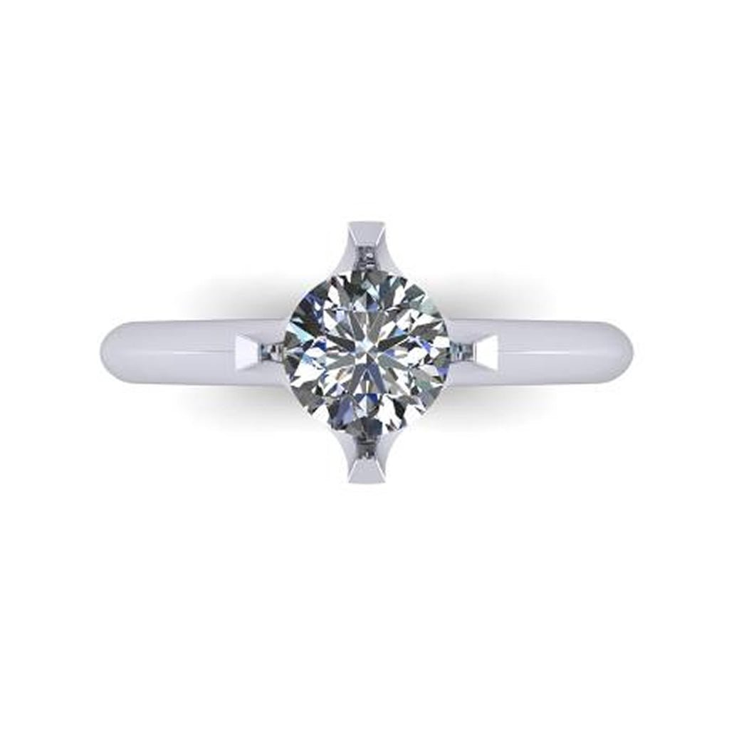 Gold & Platinum Diamond Ring - 0.25ct To 1ct