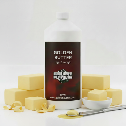 Golden Butter Food Flavouring - Professional High Strength - 500ml