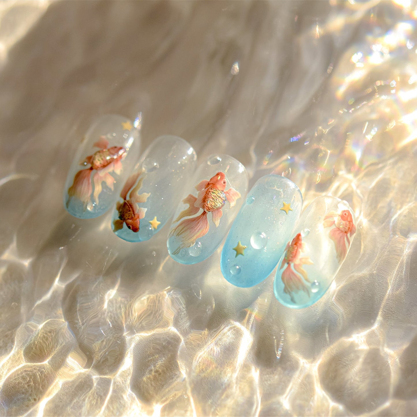 Hello Claws | Goldfish Nail Deco Sticker