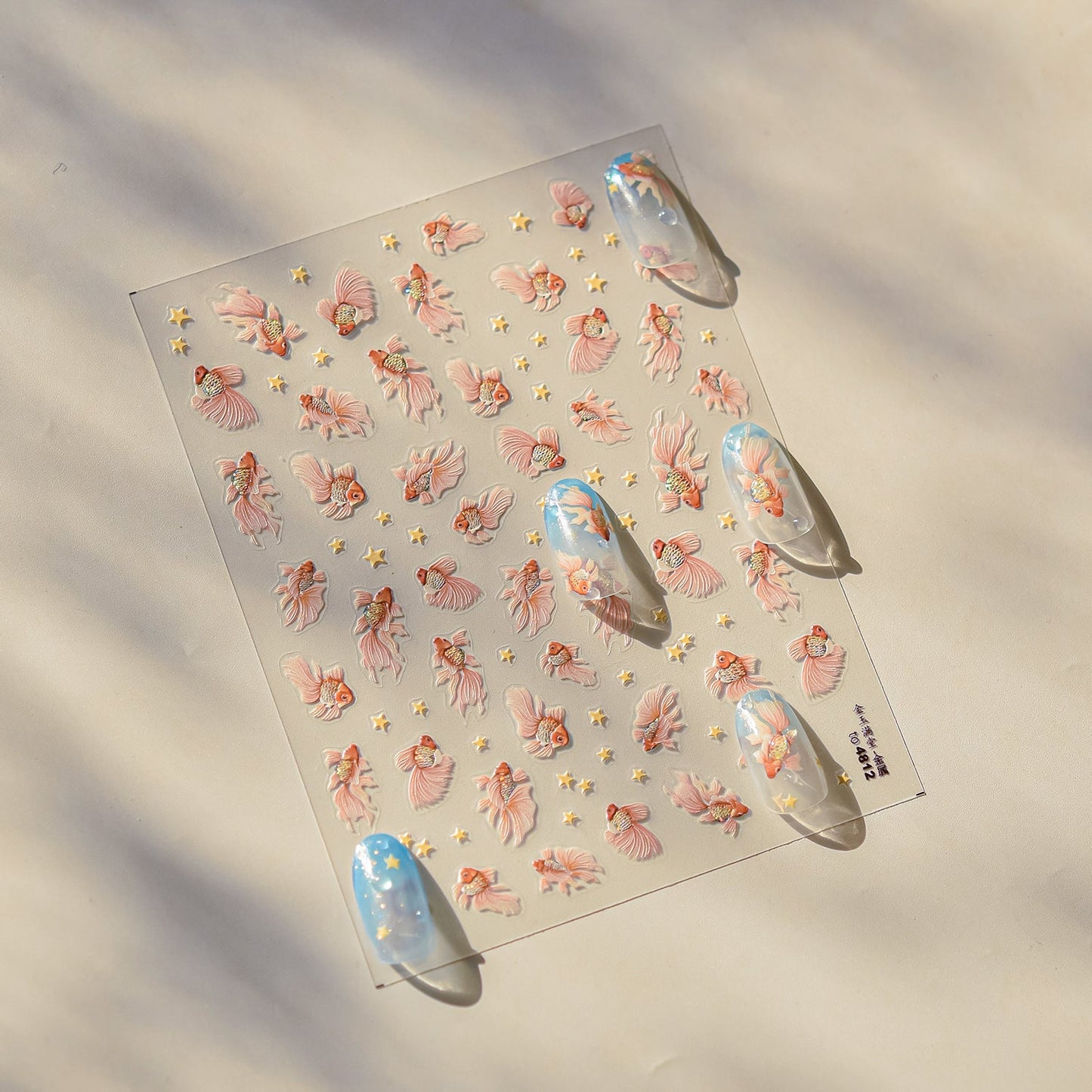 Hello Claws | Goldfish Nail Deco Sticker