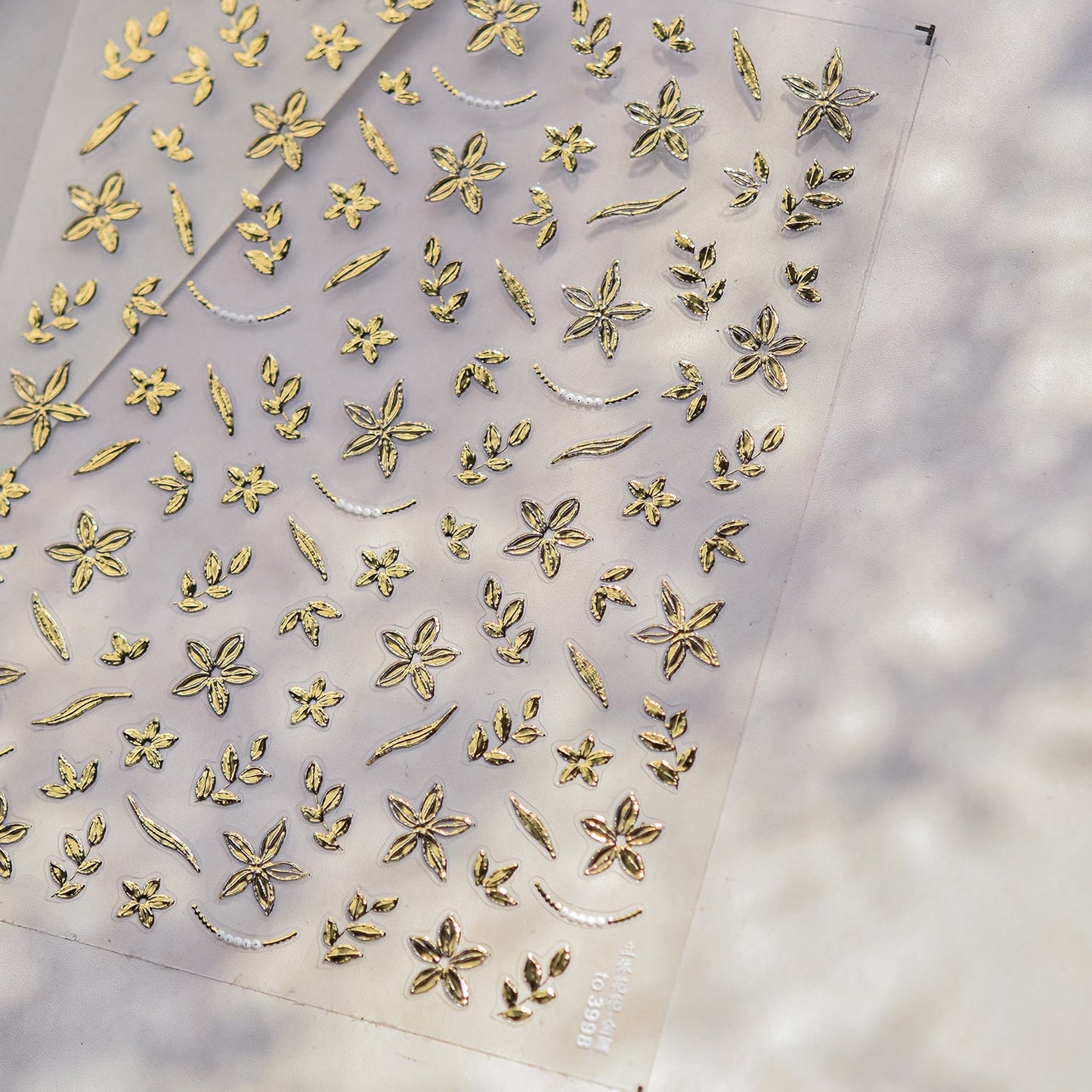 Hello Claws | Gold Blossom Nail Deco Sticker