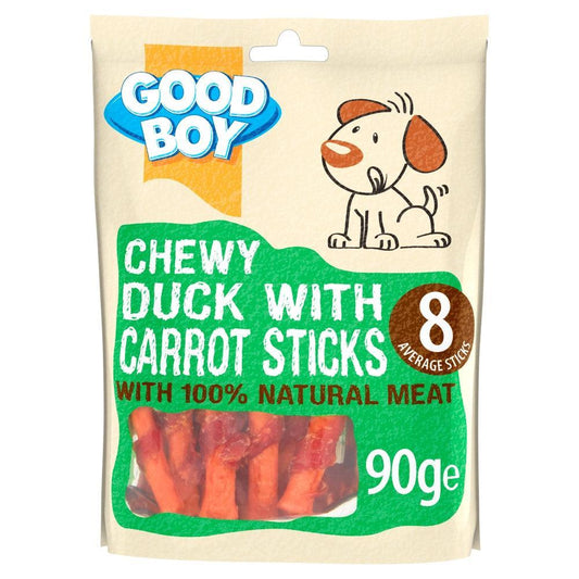 Good Boy Duck with Carrot Sticks 90g