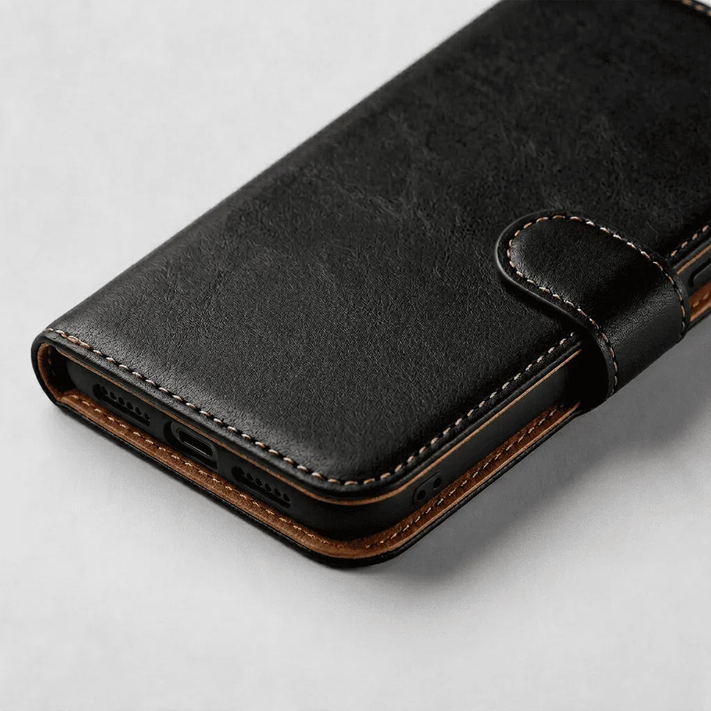 Google Pixel 8 Pro Book Flip Case Leather Wallet