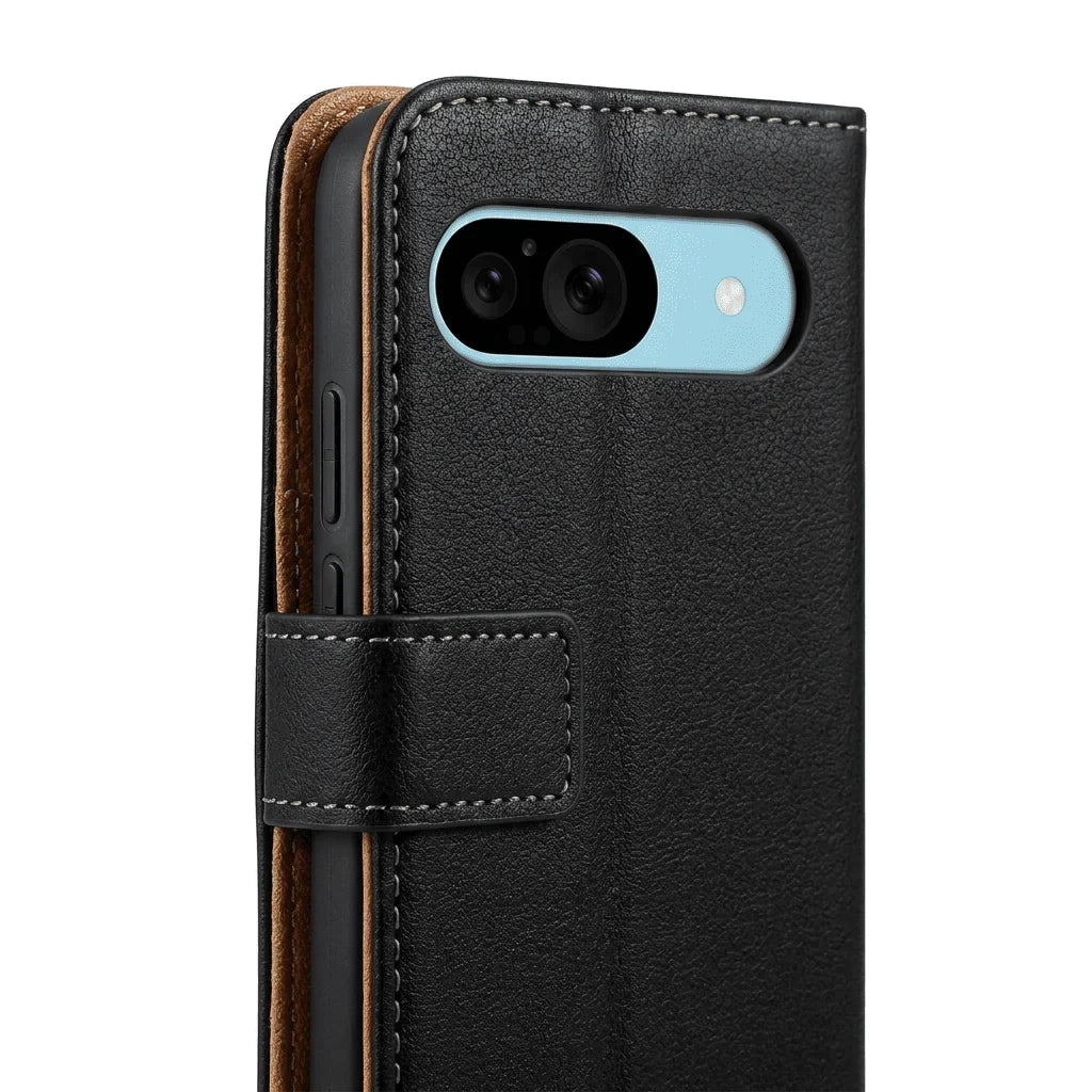 Google Pixel 11 / 10 / 10 Pro Book Flip Case Leather Wallet with Magnetic Closure