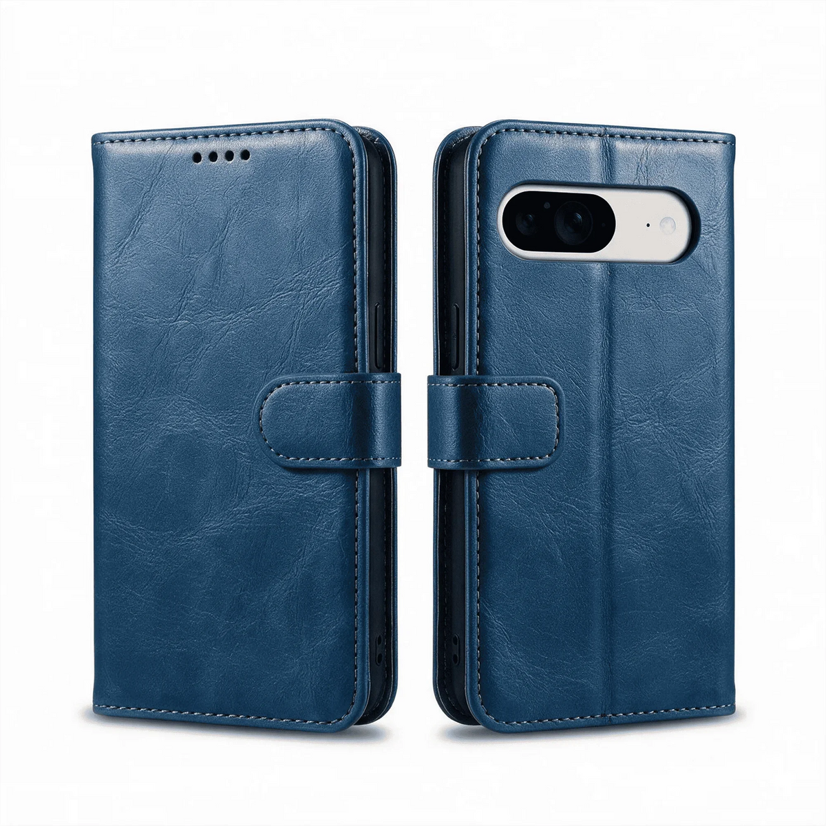 Google Pixel 11 / 10 / 10 Pro Book Flip Case Leather Wallet with Magnetic Closure