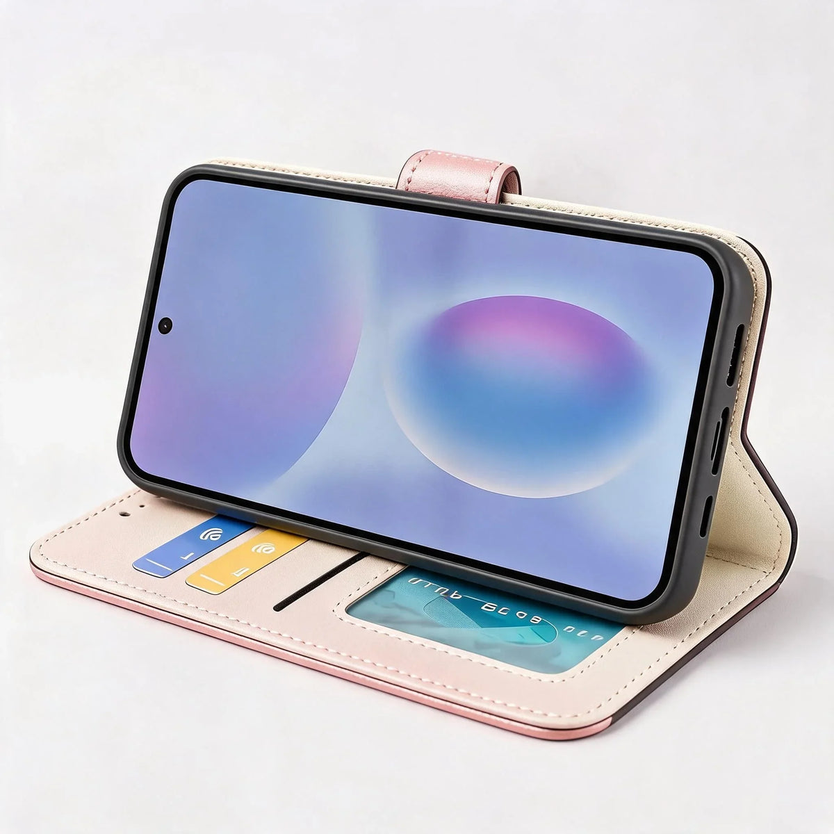 Google Pixel 8 Pro Book Flip Case Leather Wallet