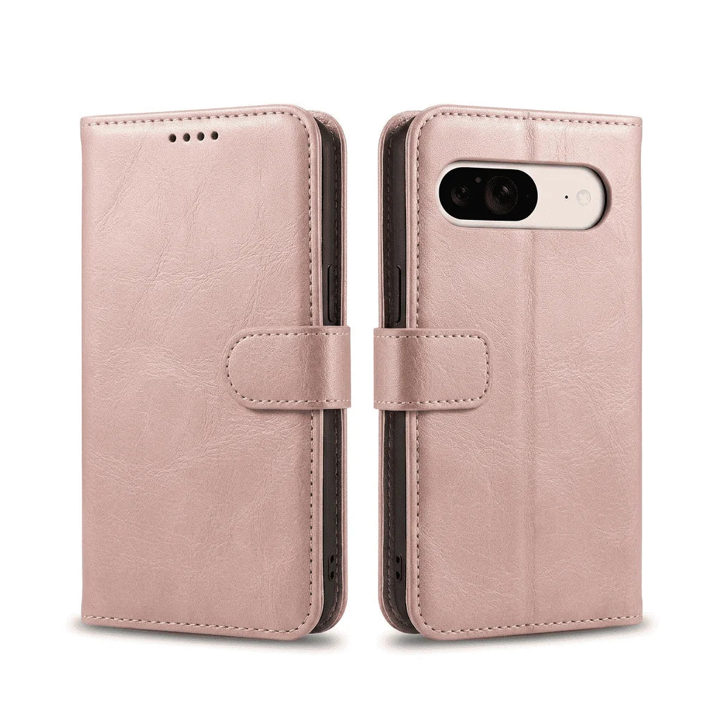 Google Pixel 11 / 10 / 10 Pro Book Flip Case Leather Wallet with Magnetic Closure