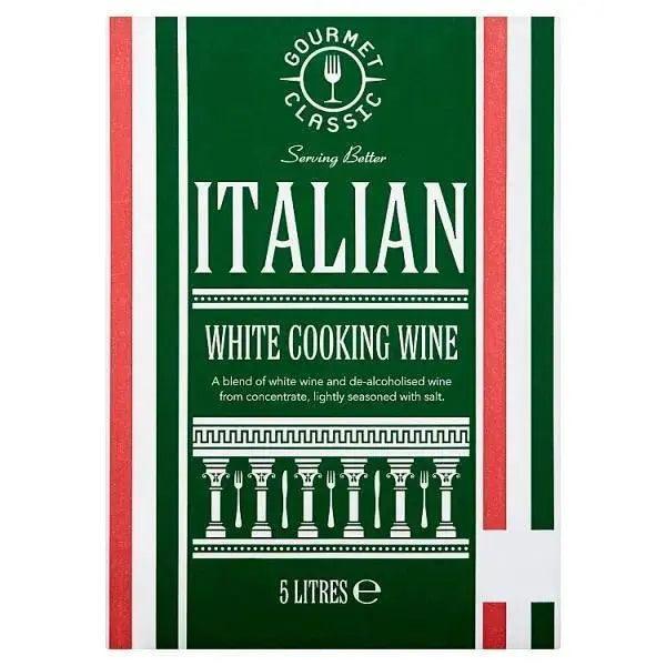 Gourmet Classic Italian White Cooking Wine 5 Litres