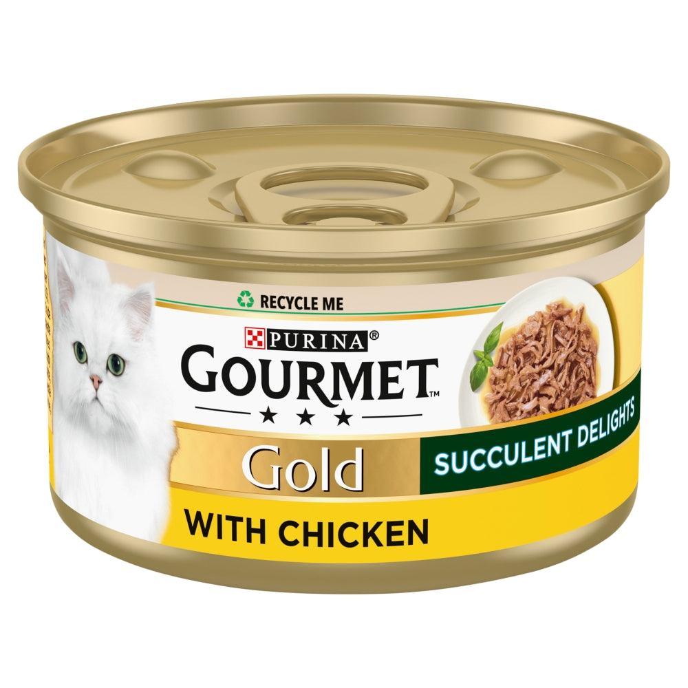 Gourmet Gold Succulent Delight with Chicken 85g - Case of 12